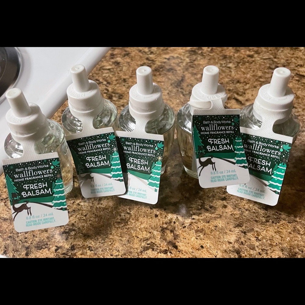 Fresh Balsam WallFlowers (Lot of 5)